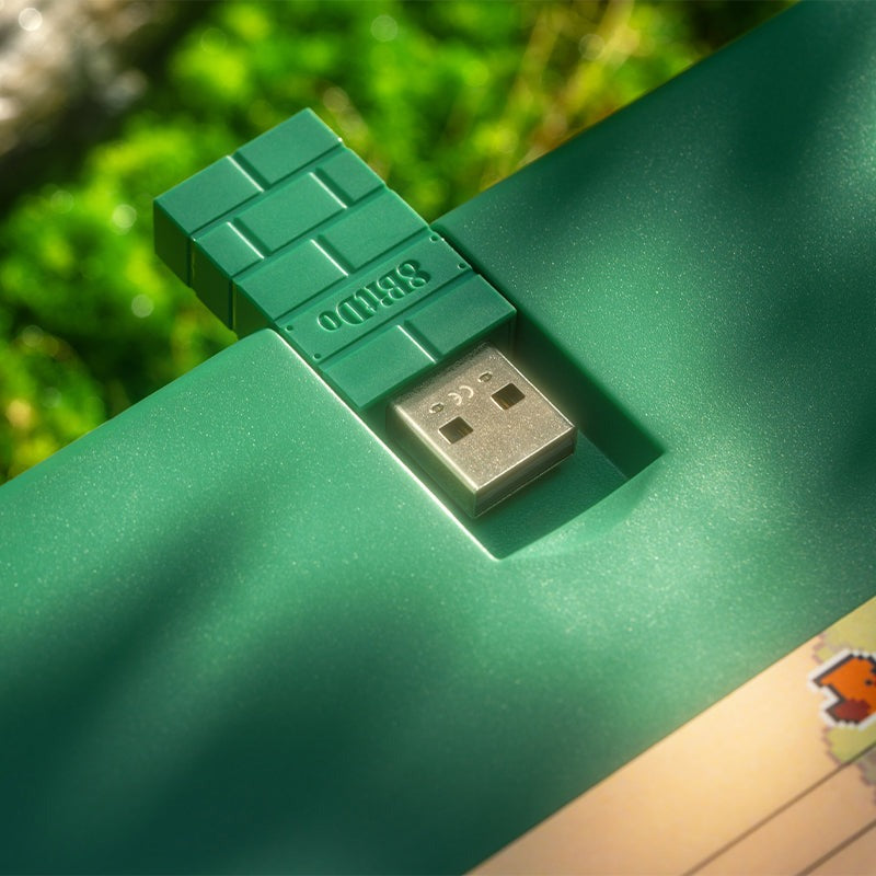 8Bitdo Retro 87 Mechanical Keyboard (Forest) (85HD)