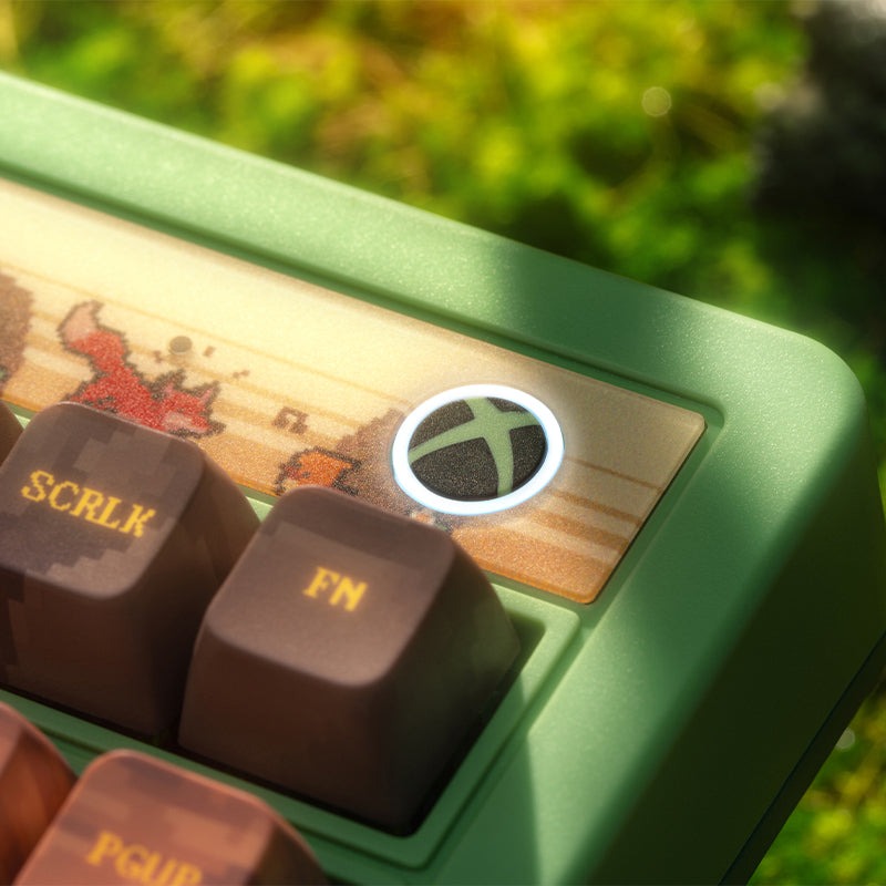 8Bitdo Retro 87 Mechanical Keyboard (Forest) (85HD)