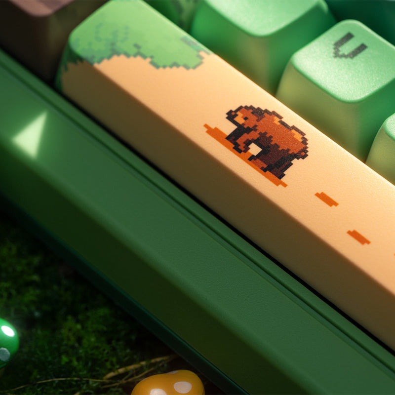 8Bitdo Retro 87 Mechanical Keyboard (Forest) (85HD)