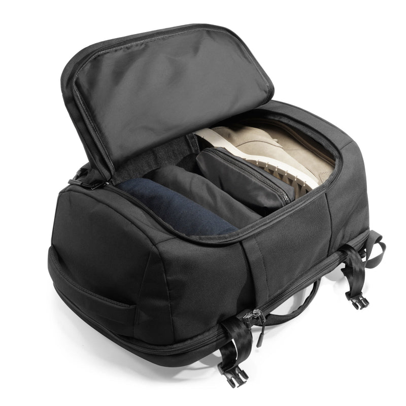 Tomtoc Navigator-T66 40L Laptop Travel Backpack (Black) (T66M1D1)