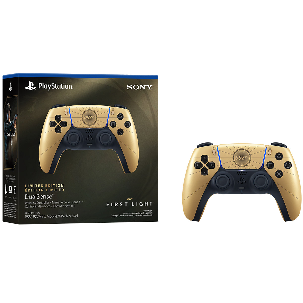 PS5 DualSense Wireless Controller 007 First Light Limited Edition