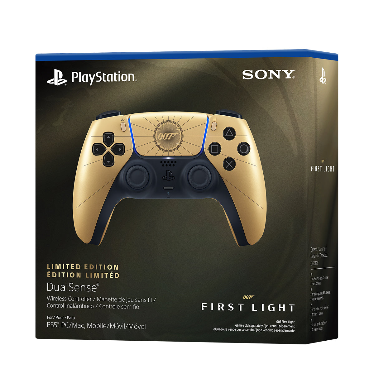 PS5 DualSense Wireless Controller 007 First Light Limited Edition
