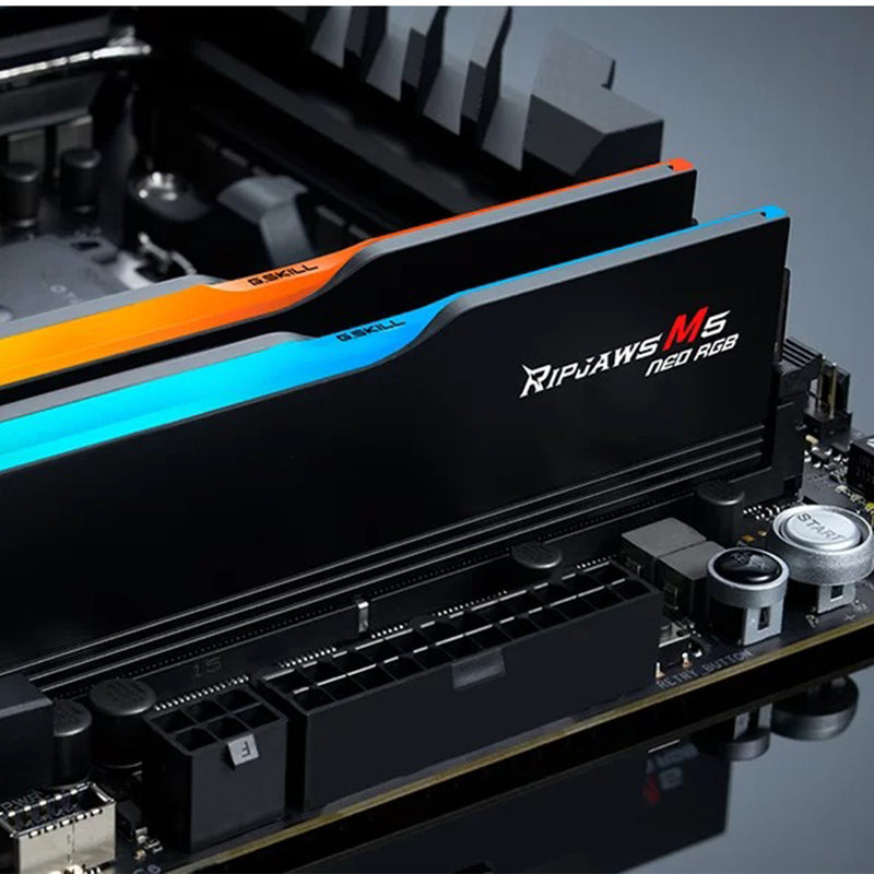 G.Skill Ripjaws M5 RGB 48GB (2x24GB) DDR5 6000 MT/s CL30-36-36-96 1.35V AMD EXPO Desktop Memory