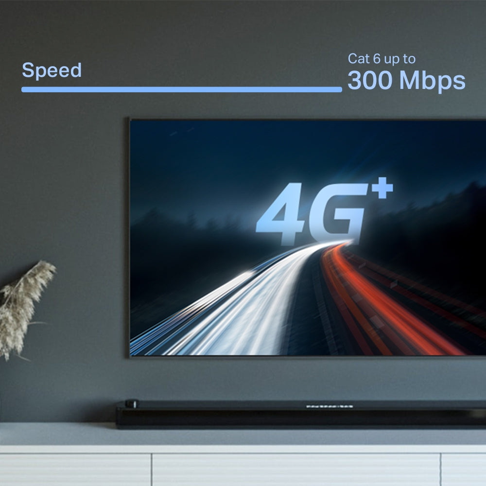 TP-Link 4G + AX3000 Whole Home Mesh Wi-Fi 6 Router | 300MBPS 4G+ LTE Advanced Modem (Deco X50-4G)