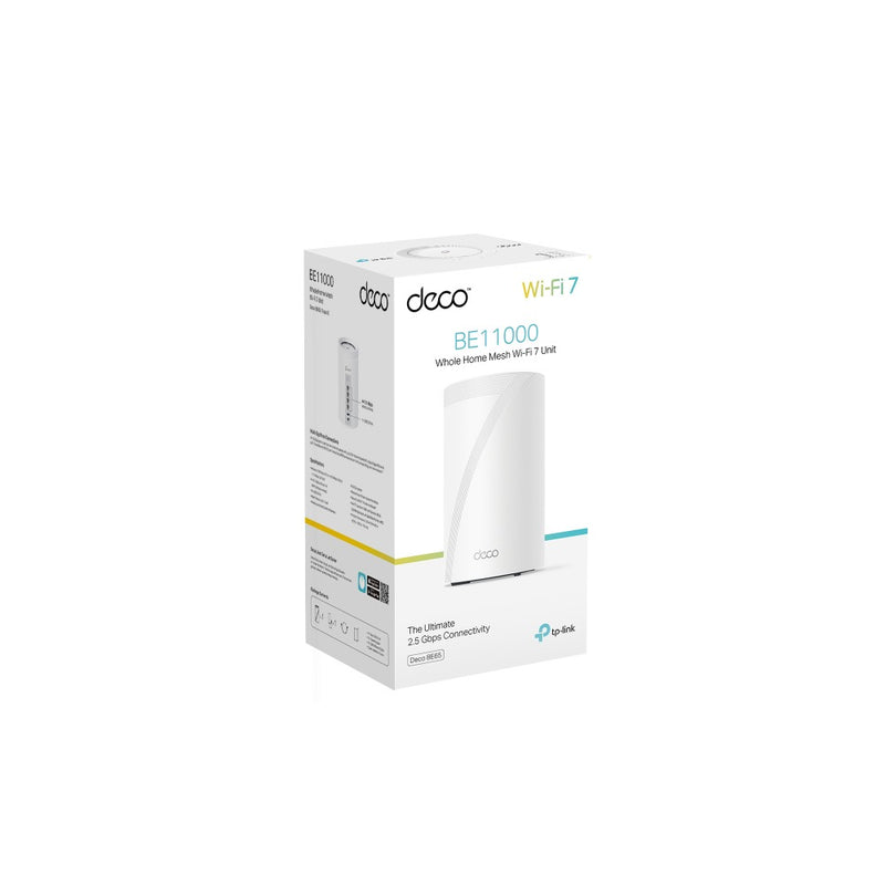 TP-Link Deco BE65 BE11000 Whole Home Mesh WiFi 7 System