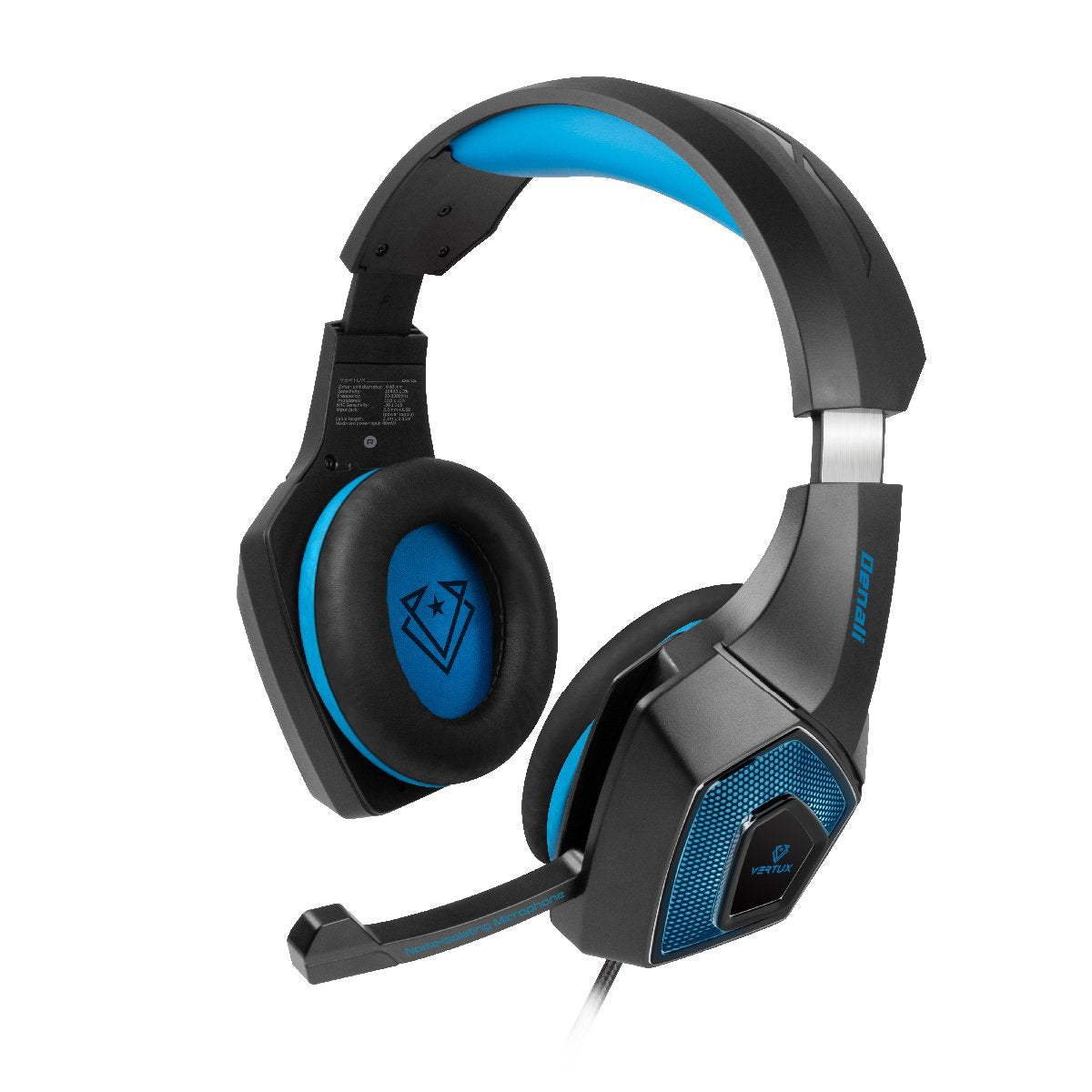 Vertux High Fidelity Surround Sound Gaming Headset Denali | DataBlitz