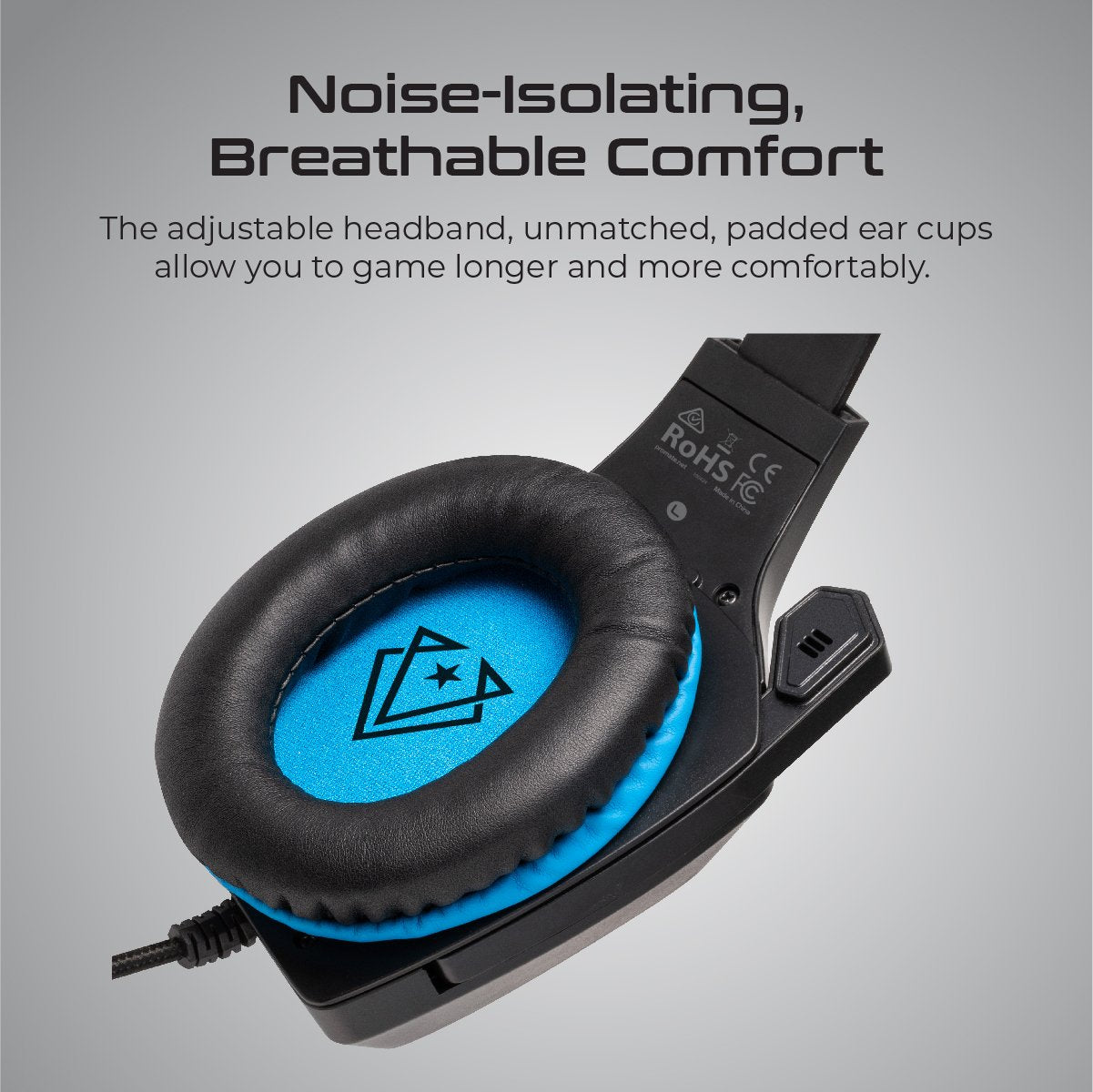 Vertux High Fidelity Surround Sound Gaming Headset Denali | DataBlitz