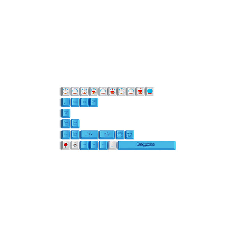 Akko Doraemon Keycap Set OEM Profile 138 Keys