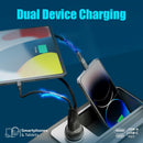 Promate DriveGear-PD33 Ultra-Fast Dual Port Car Charger with 33W Power Delivery & QC 3.0