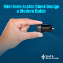 Promate DriveGear-PD33 Ultra-Fast Dual Port Car Charger with 33W Power Delivery & QC 3.0