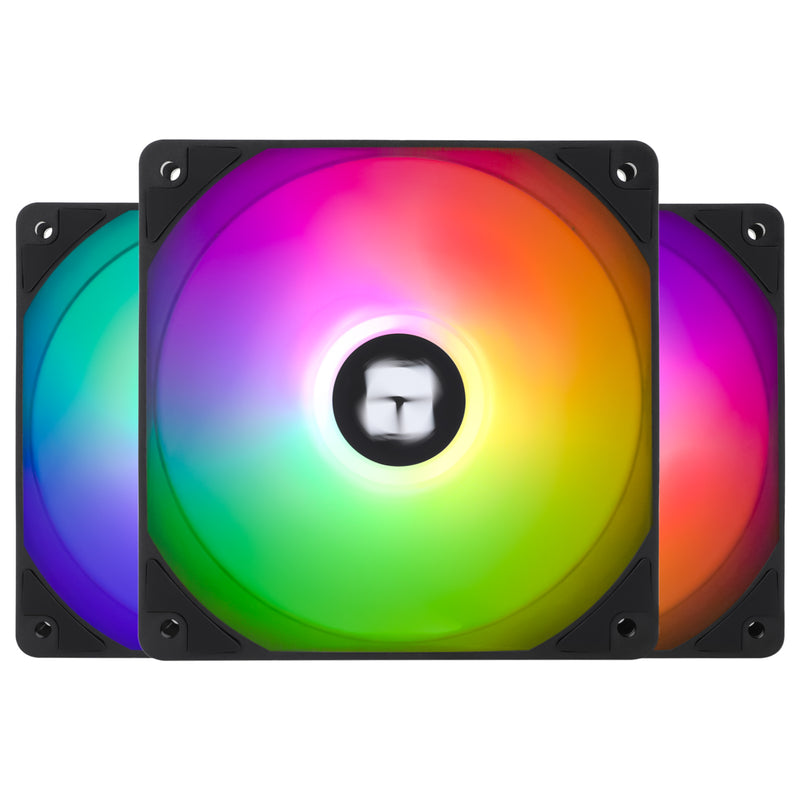 Thermalright TL-C12C-S ARGB 120mm High Performance PWM Case Fan (Black) (3-Pack)