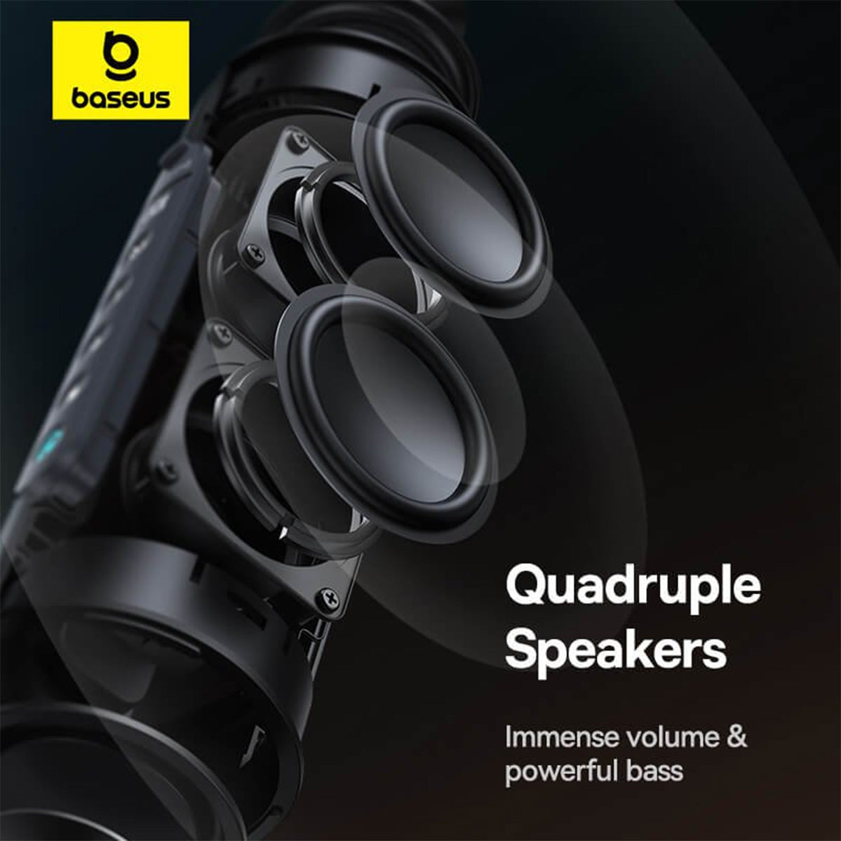 Baseus AeQur 30 Air Portable Wireless Speaker (Twilight Grey) (A20072600826-00)