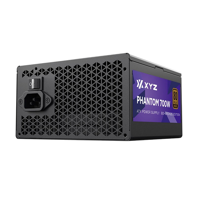 XYZ Phantom 700W ARGB ATX Power Supply 80+ Bronze Edition (Black)
