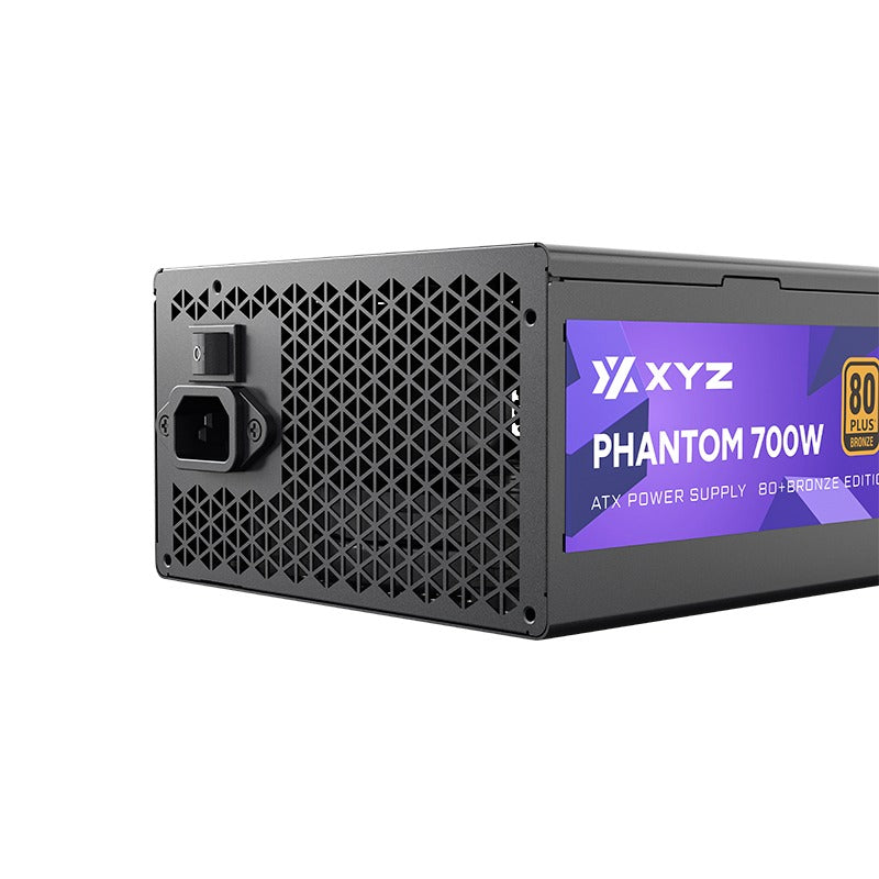 XYZ Phantom 700W ARGB ATX Power Supply 80+ Bronze Edition (Black)