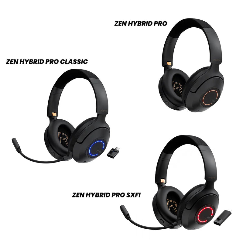 Creative Zen Hybrid Pro Bluetooth Headphones (Black)