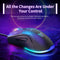 Onikuma CW917 RGB Wired Gaming Mouse (Black)