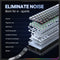 Onikuma G69 68 Keys RGB Wired Magnetic Switch Keyboard (Black)