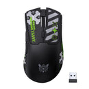 Onikuma DM01 Tri-Mode RGB Wireless Gaming Mouse (Black, White)