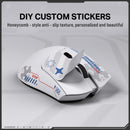 Onikuma DM01 Tri-Mode RGB Wireless Gaming Mouse (Black, White)