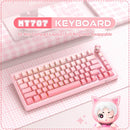 Onikuma MT707 Tri-Mode RGB 81 Keys Mechanical Keyboard