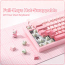 Onikuma MT707 Tri-Mode RGB 81 Keys Mechanical Keyboard