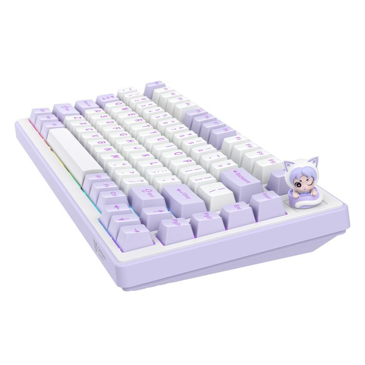 Onikuma MT707 Tri-Mode RGB 81 Keys Mechanical Keyboard
