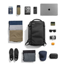 Tomtoc Navigator-T66 40L Laptop Travel Backpack (Black) (T66M1D1)