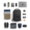 Tomtoc Navigator-T66 40L Laptop Travel Backpack (Black) (T66M1D1)