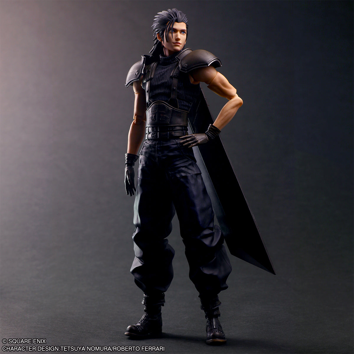 Final Fantasy VII Rebirth Play Arts Shin Action Figure - Zack Fair Soldier 1st Class