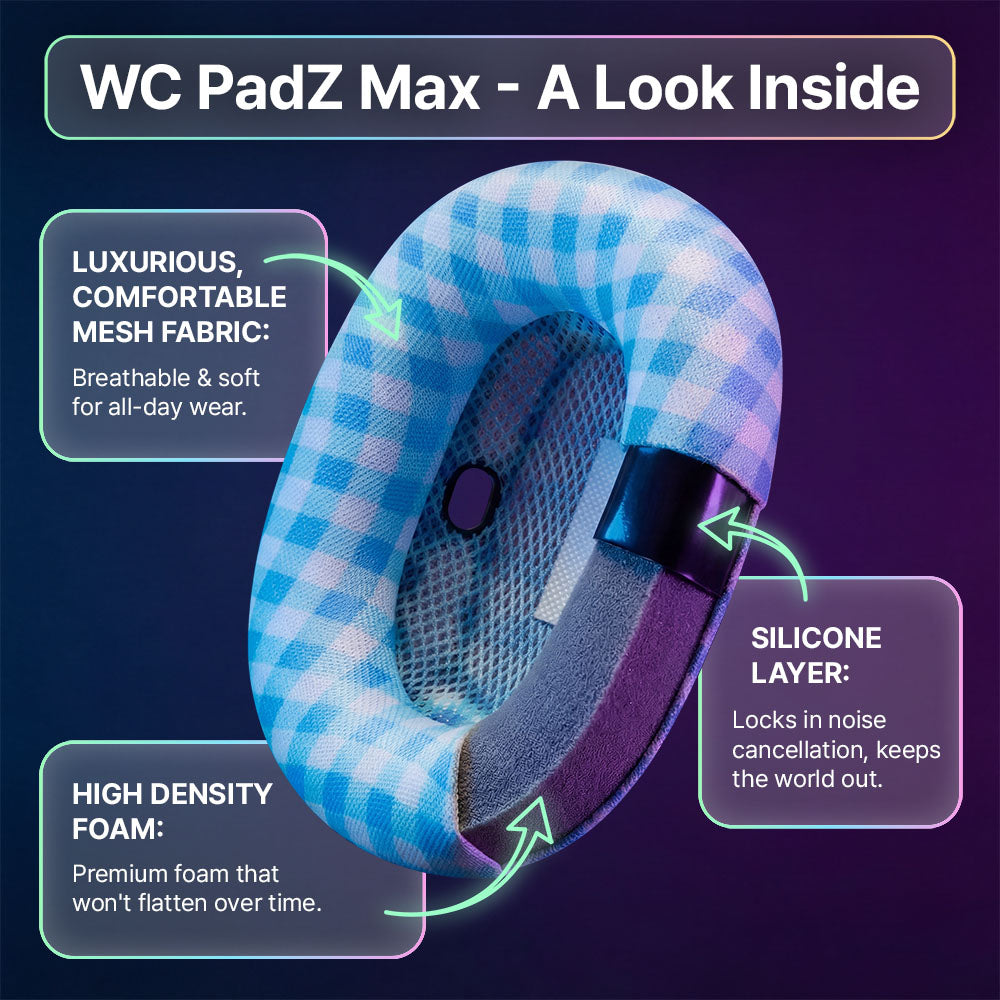 Wicked Cushions WC PadZ Max - Replacement Ear Pads For Airpods Max | DataBlitz