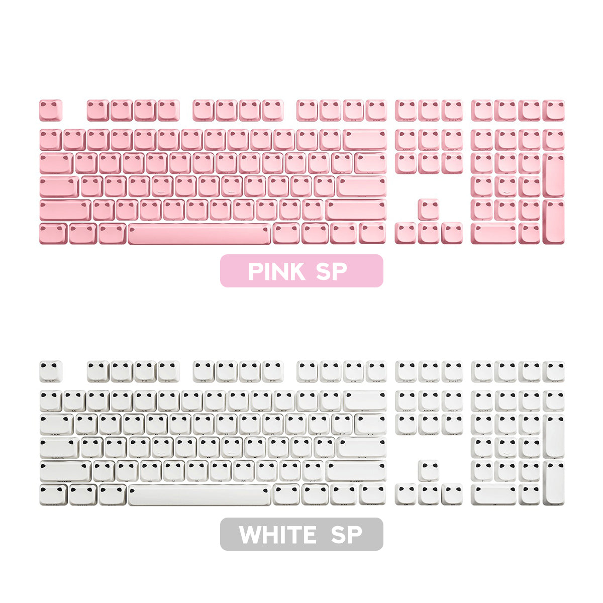 Akko Shiny Kitten Keycap Set MAO Profile 113 Keys