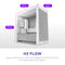 NZXT H3 Flow TG Side Panel Micro-ATX Airflow Case
