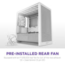 NZXT H3 Flow TG Side Panel Micro-ATX Airflow Case