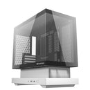 DarkFlash Floatron F1 B&W Combo M-ATX PC Case Tempered Glass Panel