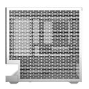 DarkFlash Floatron F1 B&W Combo M-ATX PC Case Tempered Glass Panel