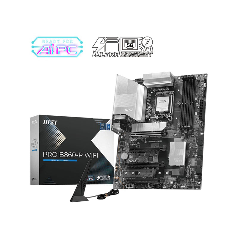 MSI Pro B860-P Wifi DDR5 Intel Motherboard