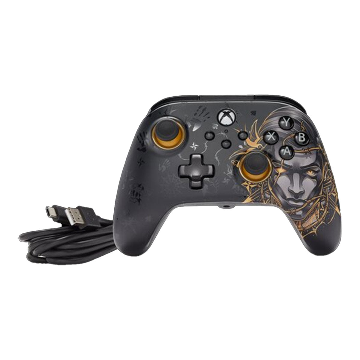 Power A Xbox Enhanced Wired Controller Midas Fortnite for Xbox Series X|S (XBGP0238-01)