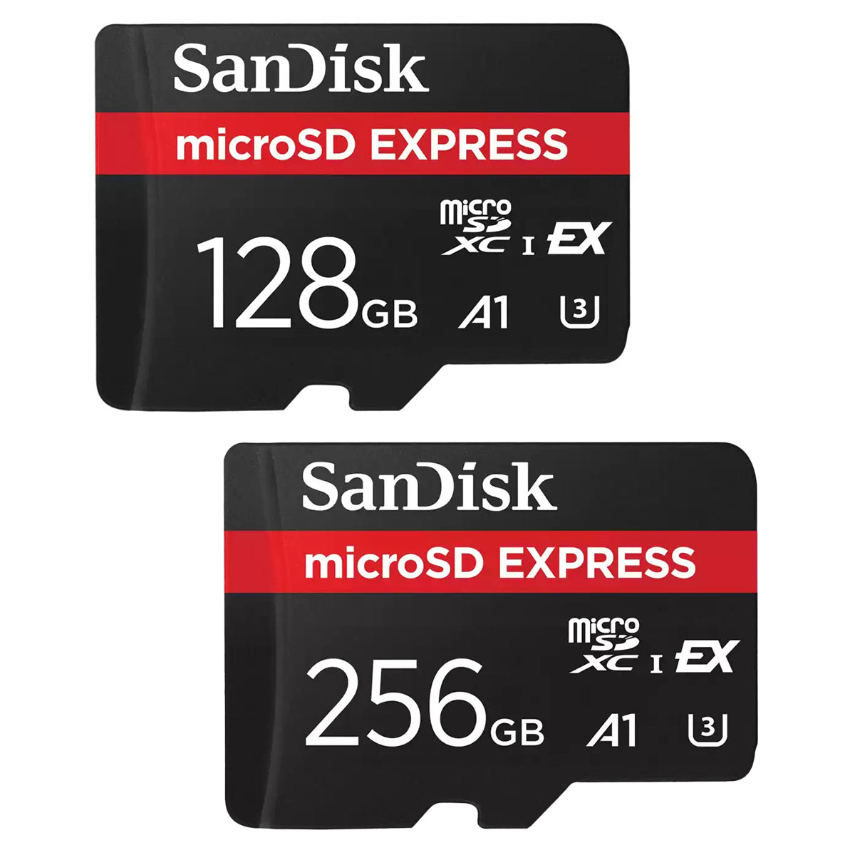 Sandisk MicroSD Express Card PCIe NVMe UHS-I 880MB/s Read (128GB, 256GB)