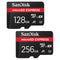 Sandisk MicroSD Express Card PCIe NVMe UHS-I 880MB/s Read (128GB, 256GB)