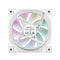 Deepcool FL12 120mm Unique ARGB Cooling Fan - 1-Pack (Black, White)