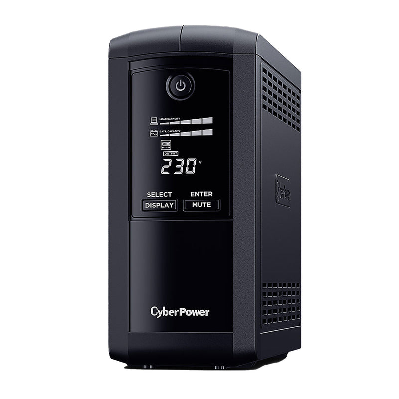 CyberPower Value Pro VP700ELCD 700 VA 390 Watts Line-interactive UPS