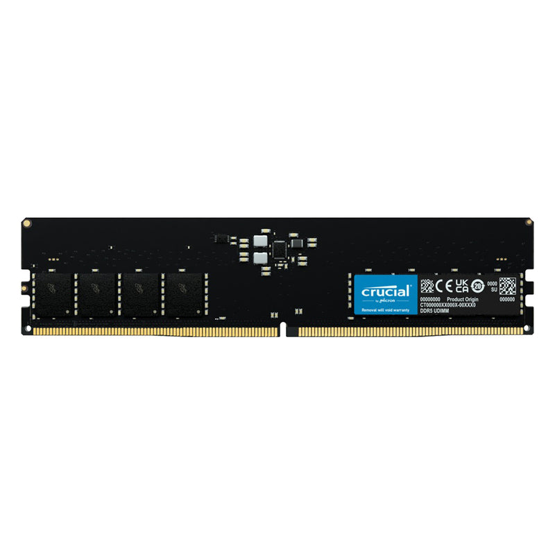 Crucial 32GB DDR5 5600MHz CL46 UDIMM Desktop Memoy (CT32G56C46U5)