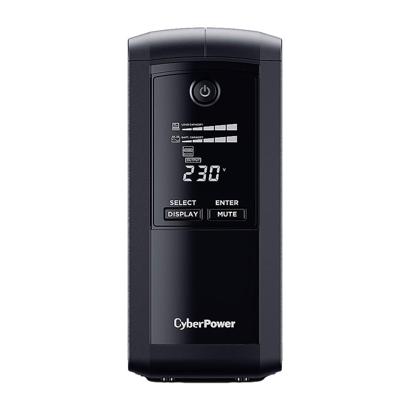 CyberPower Value Pro VP700ELCD 700 VA 390 Watts Line-interactive UPS