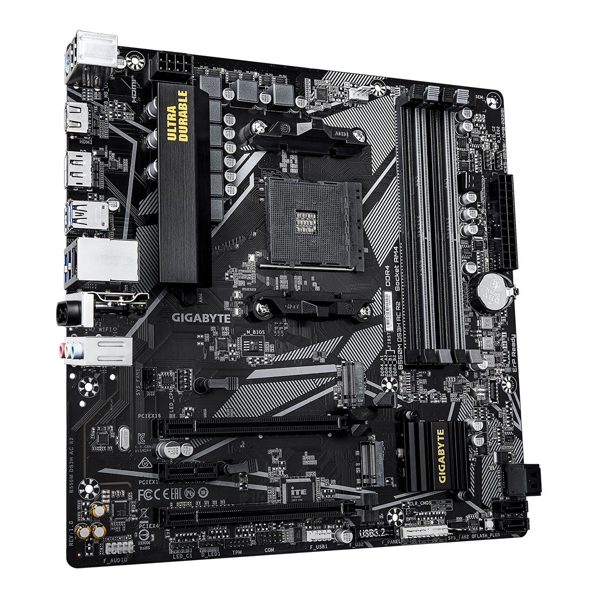 Gigabyte B550M DS3H AC R2 DDR4 Motherboard