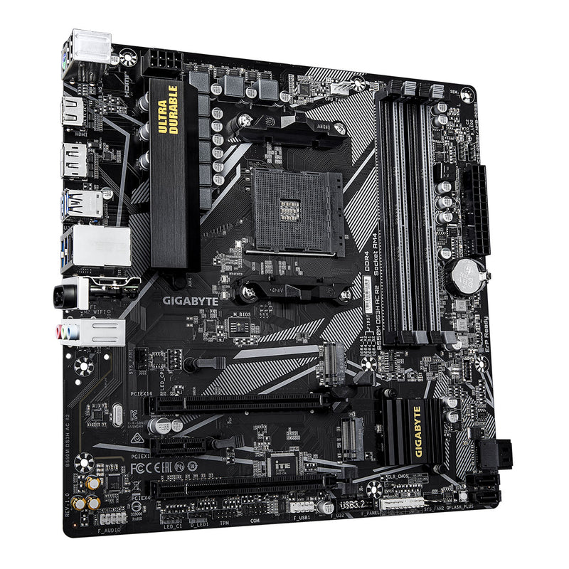 Gigabyte B550M DS3H AC R2 DDR4 Motherboard