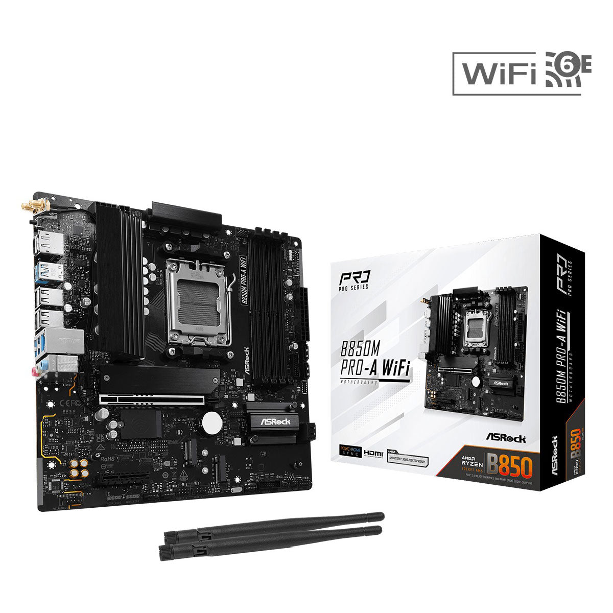 Asrock B850M PRO-A WiFi AMD Motherboard