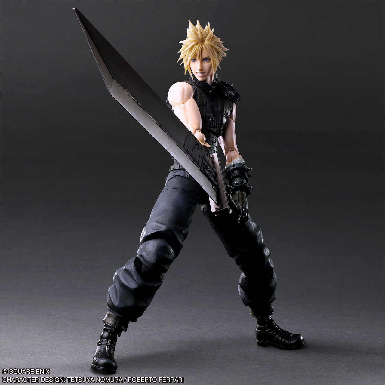 Final Fantasy VII Rebirth Play Arts-Kai Action Figure: Cloud Strife | DataBlitz