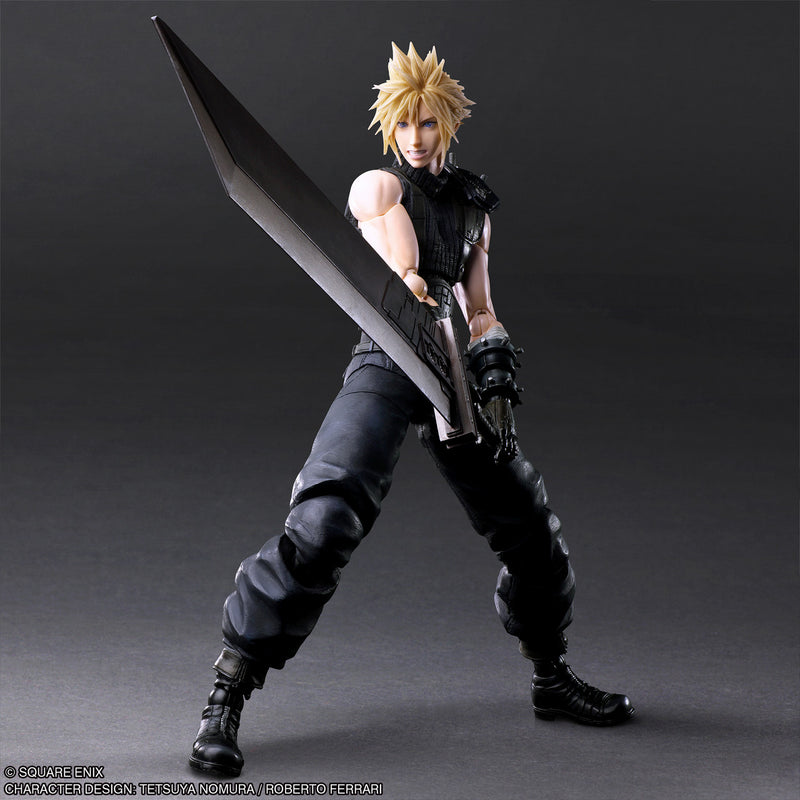 Final Fantasy VII Rebirth Play Arts-Kai Action Figure: Cloud Strife | DataBlitz