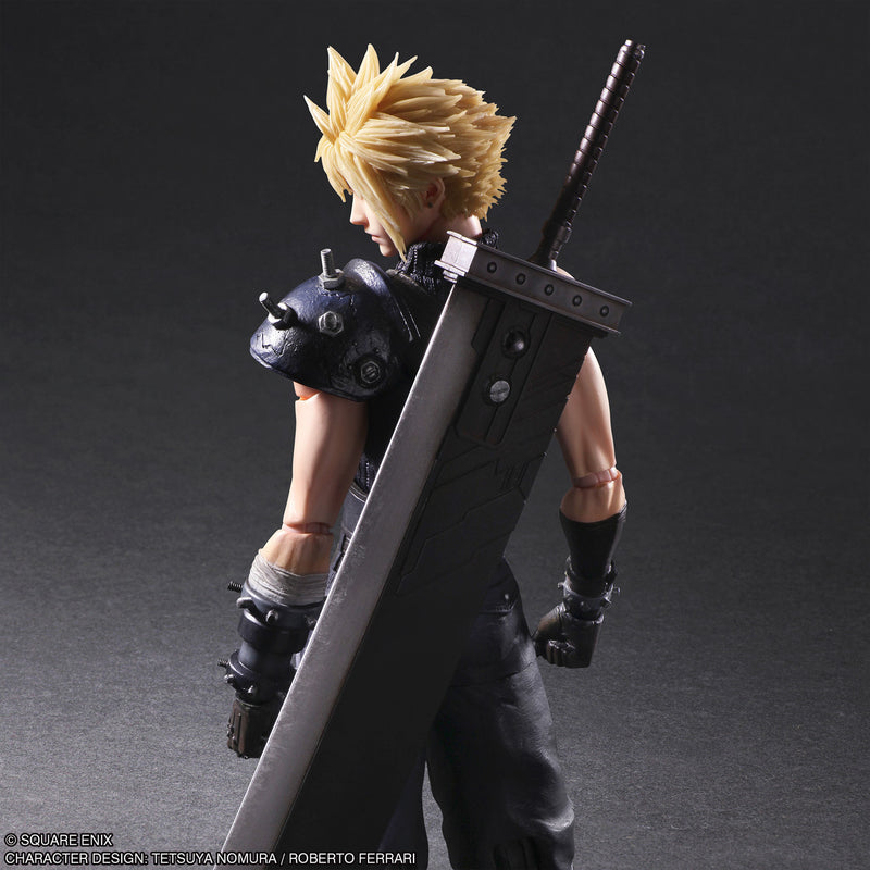 Final Fantasy VII Rebirth Play Arts-Kai Action Figure: Cloud Strife | DataBlitz