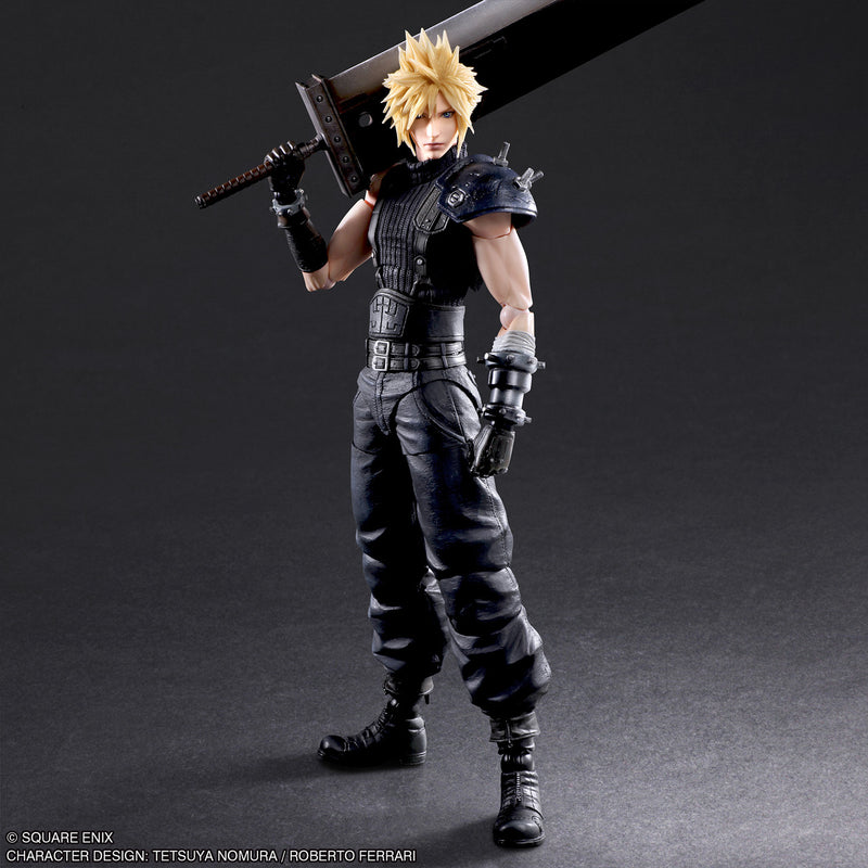 Final Fantasy VII Rebirth Play Arts-Kai Action Figure: Cloud Strife | DataBlitz